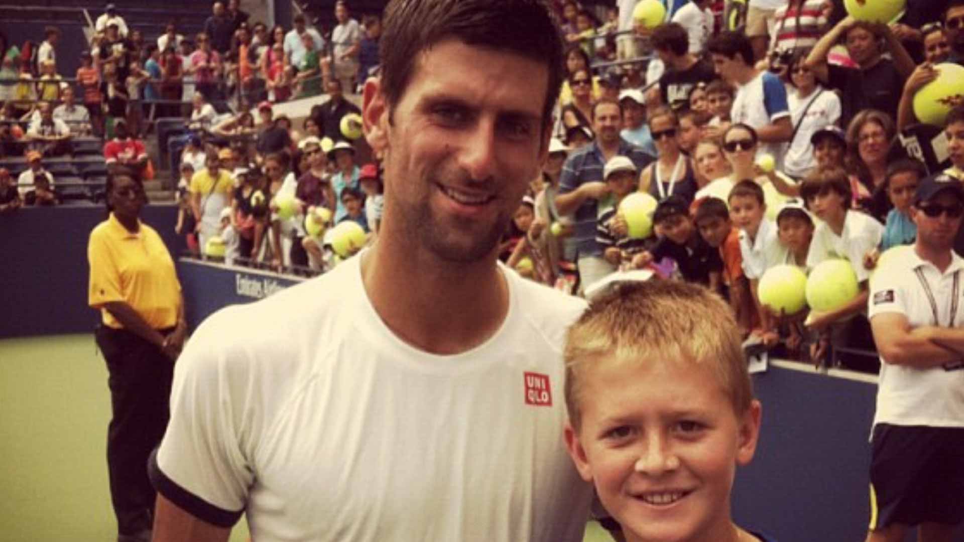Novak Djokovic and Sebastian Korda