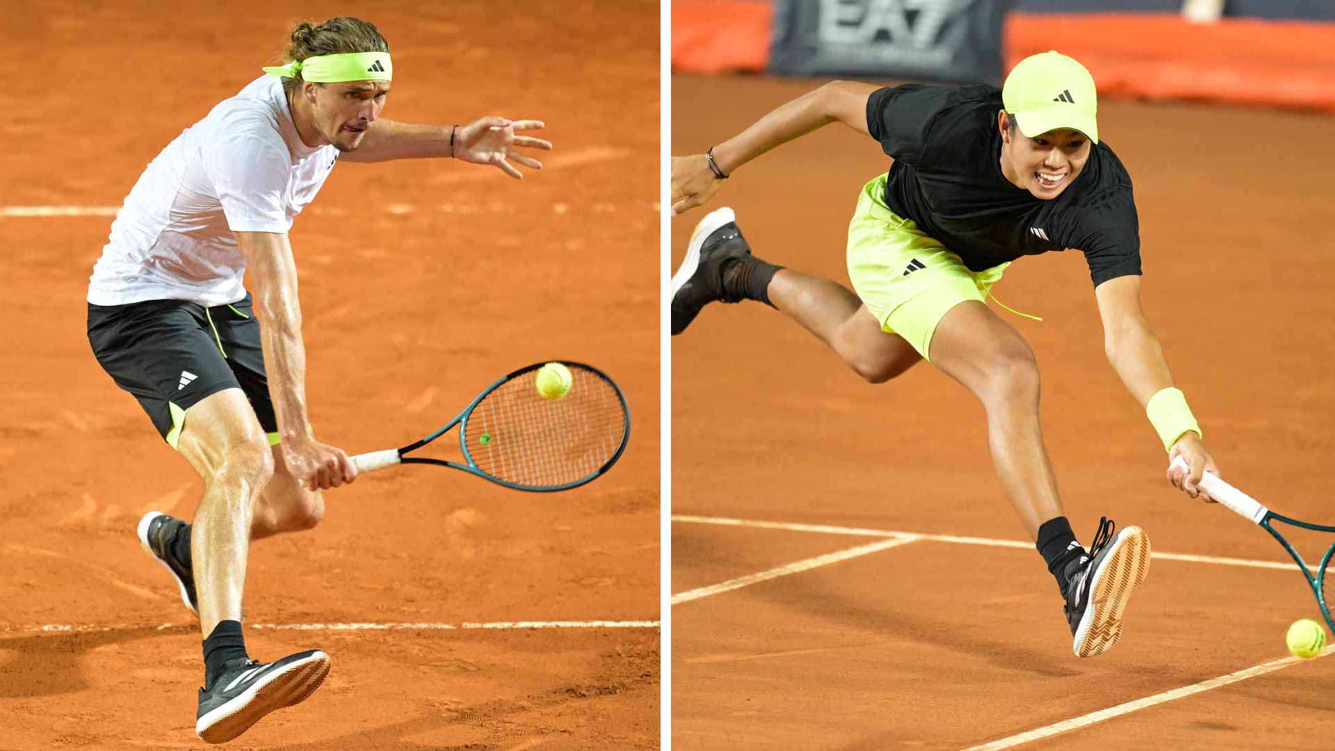 Alexander Zverev and Learner Tien
