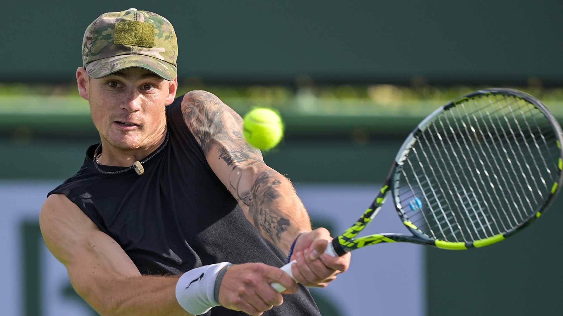 Colton Smith competed in an ATP Tour event for the first time in March at Indian Wells.
