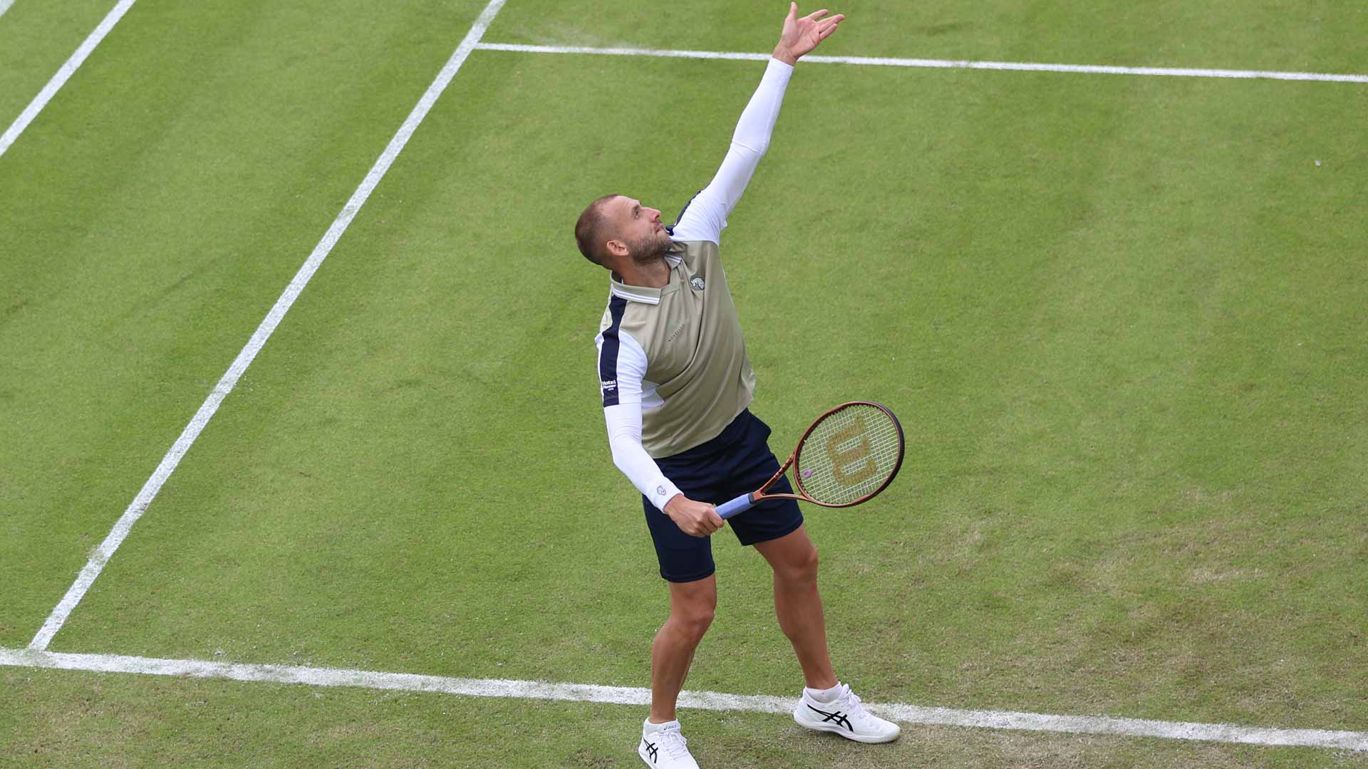 Daniel Evans faces Murphy Cassone on Tuesday at the Birmingham Challenger.