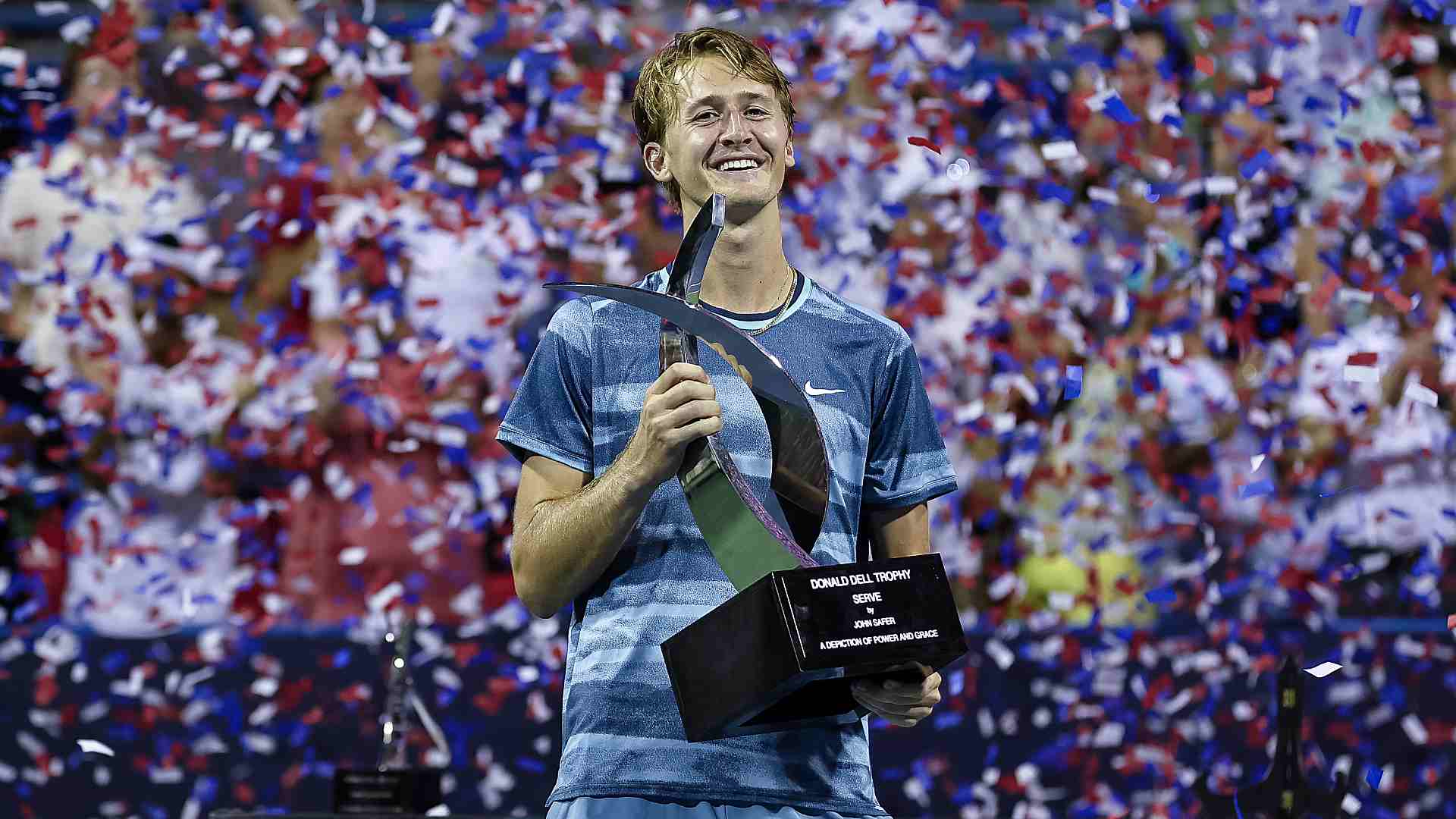 Sebastian Korda claimed the singles title last year in Washington.