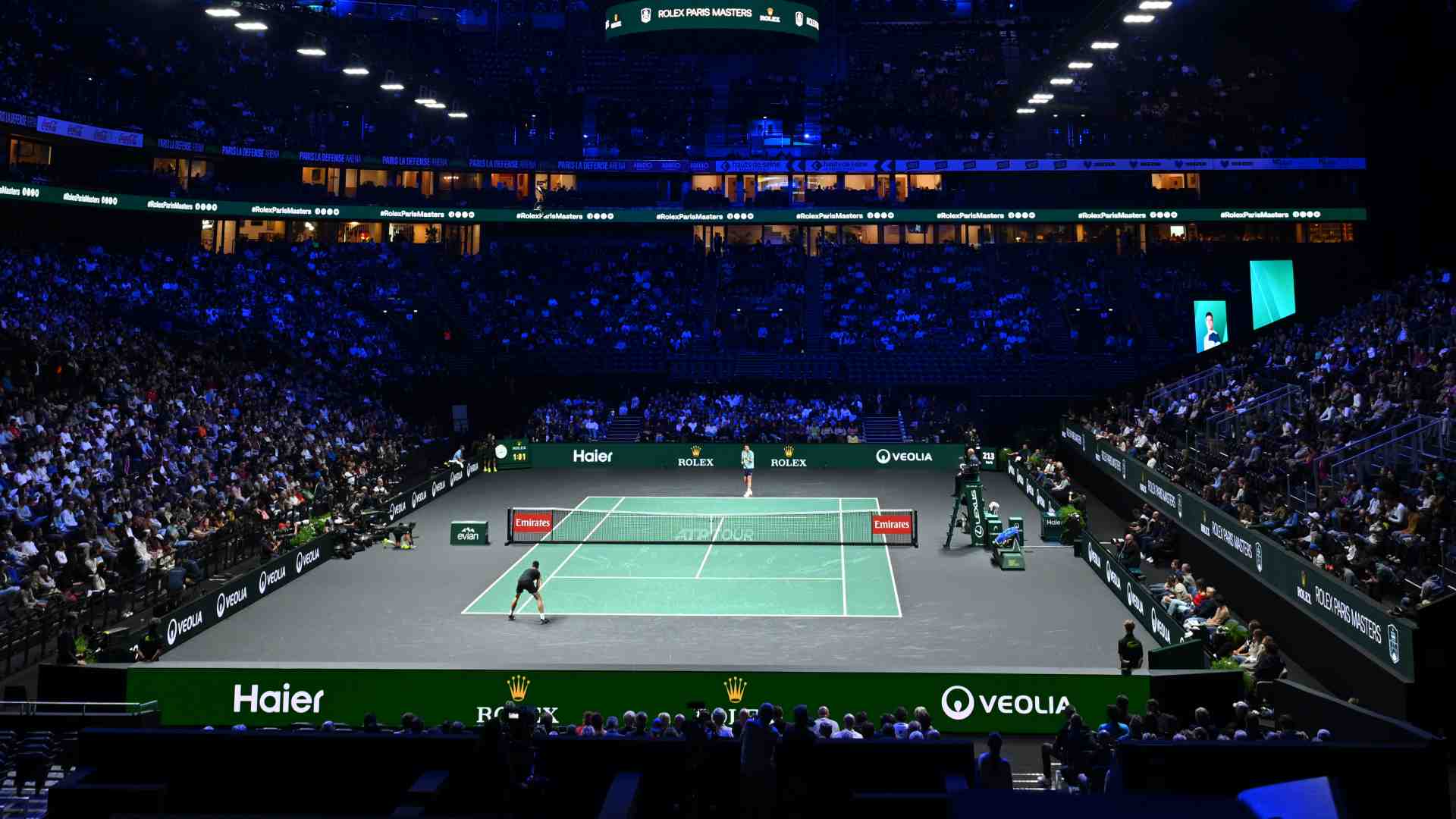 The 2025 Rolex Paris Masters runs from 27 October to 2 November at La Défense Arena.