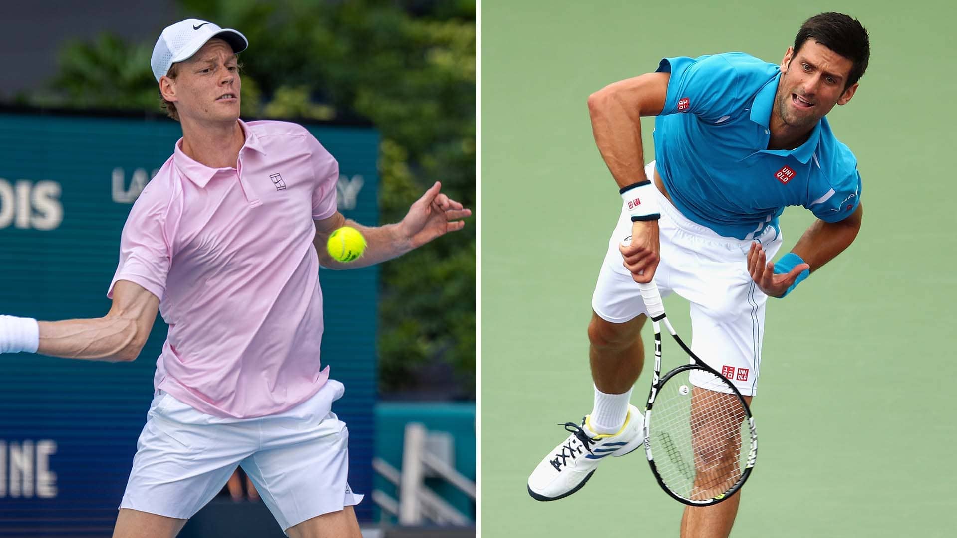 Jannik Sinner/Novak Djokovic