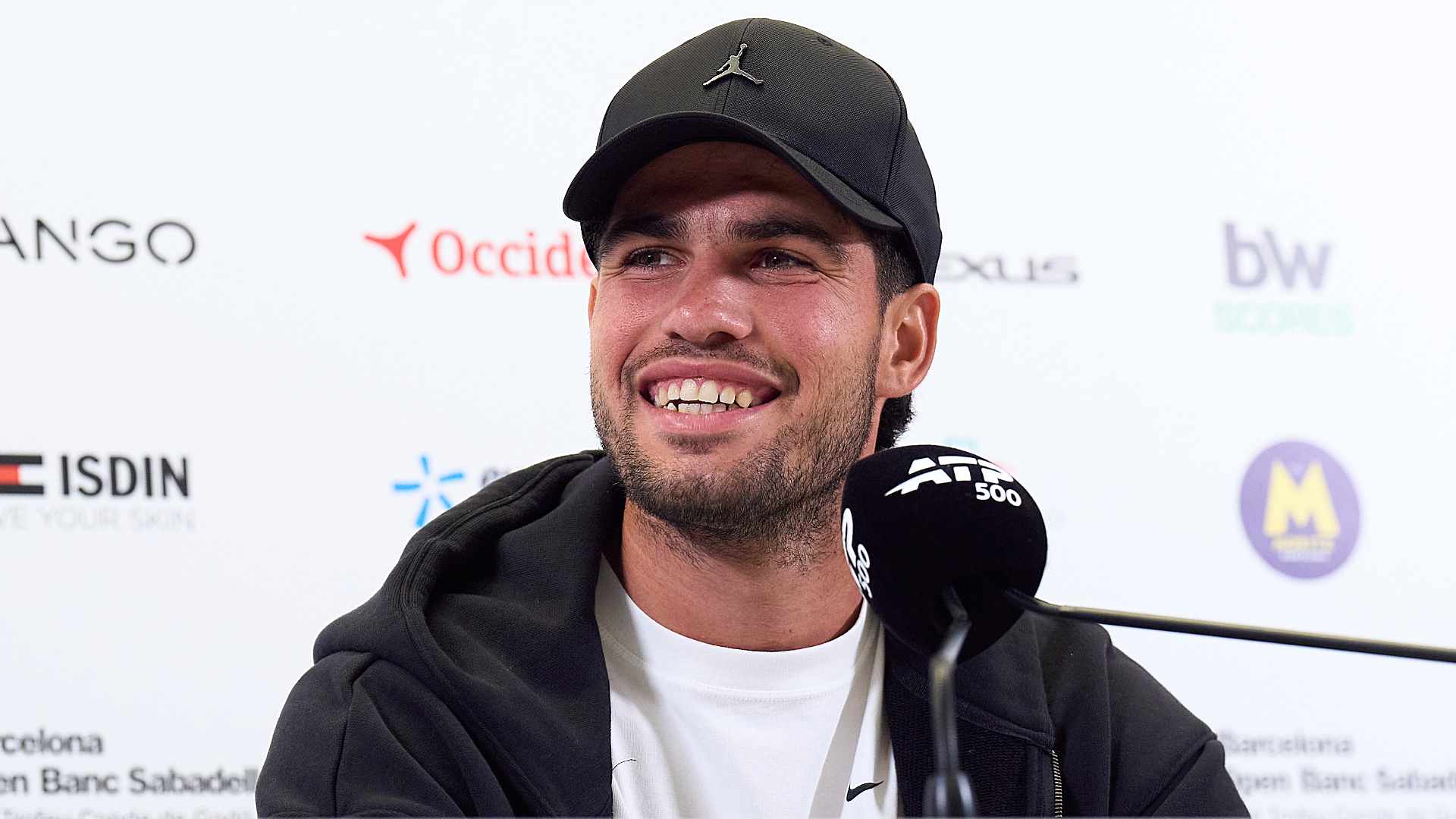 Carlos Alcaraz is chasing his third title of the season.