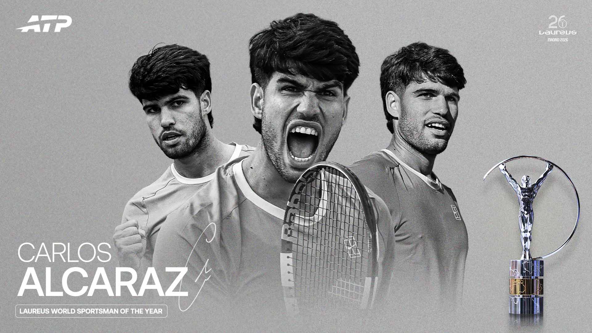 Carlos Alcaraz is the Laureus World Sportsman of the Year.