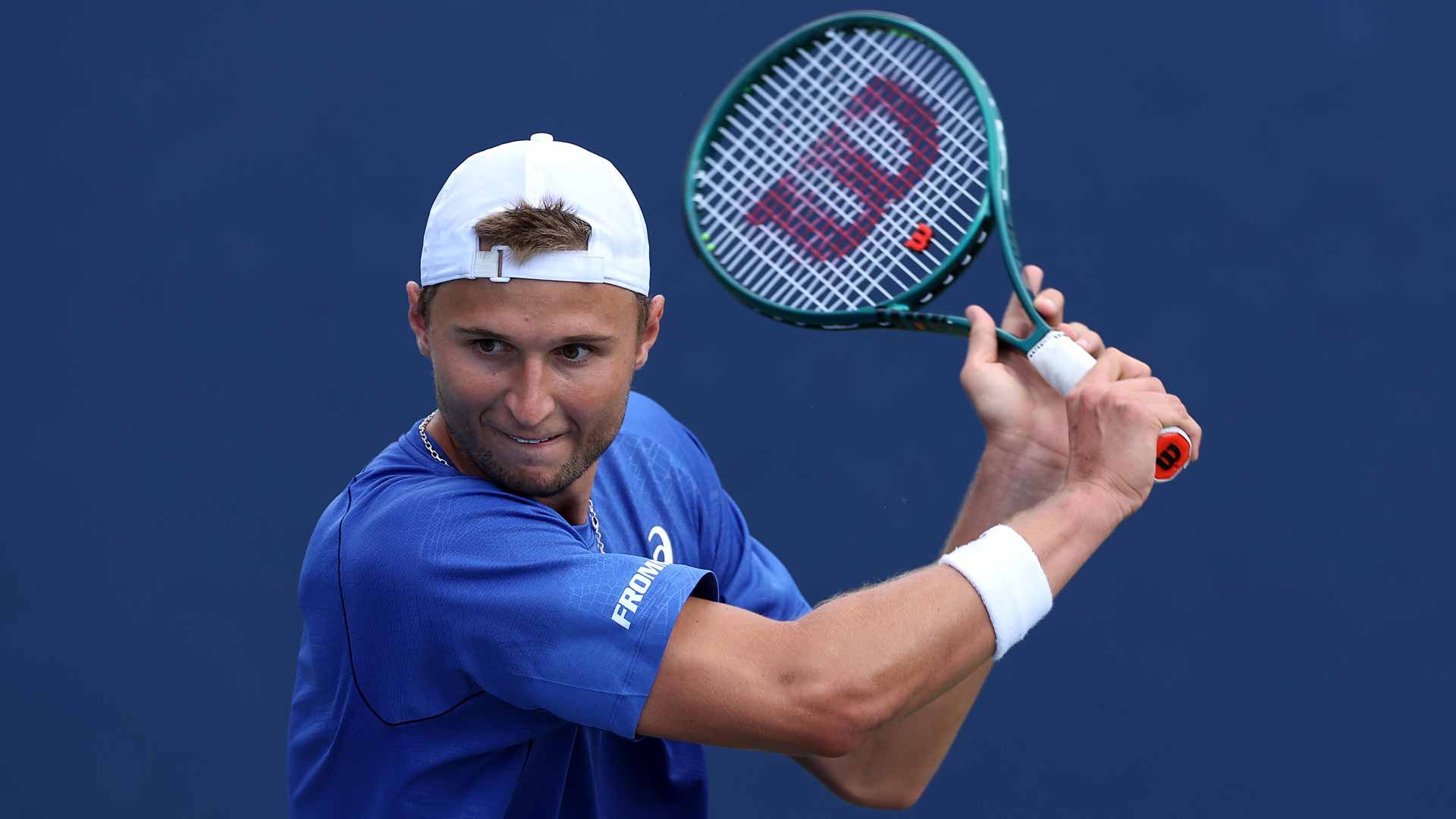 Leandro Riedi, pictured above at the 2025 US Open, is No. 129 in the PIF ATP Rankings.