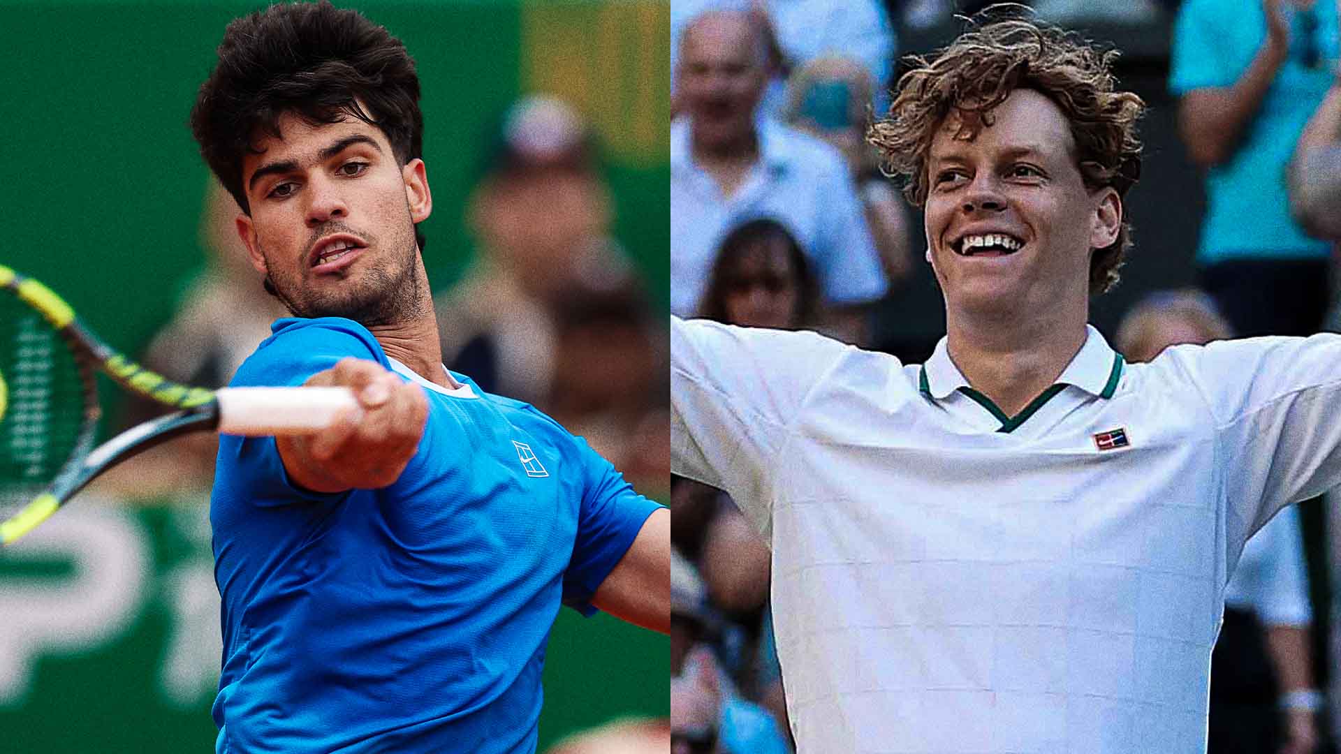 Carlos Alcaraz was among the stars who congratulated Jannik Sinner after his Wimbledon victory.
