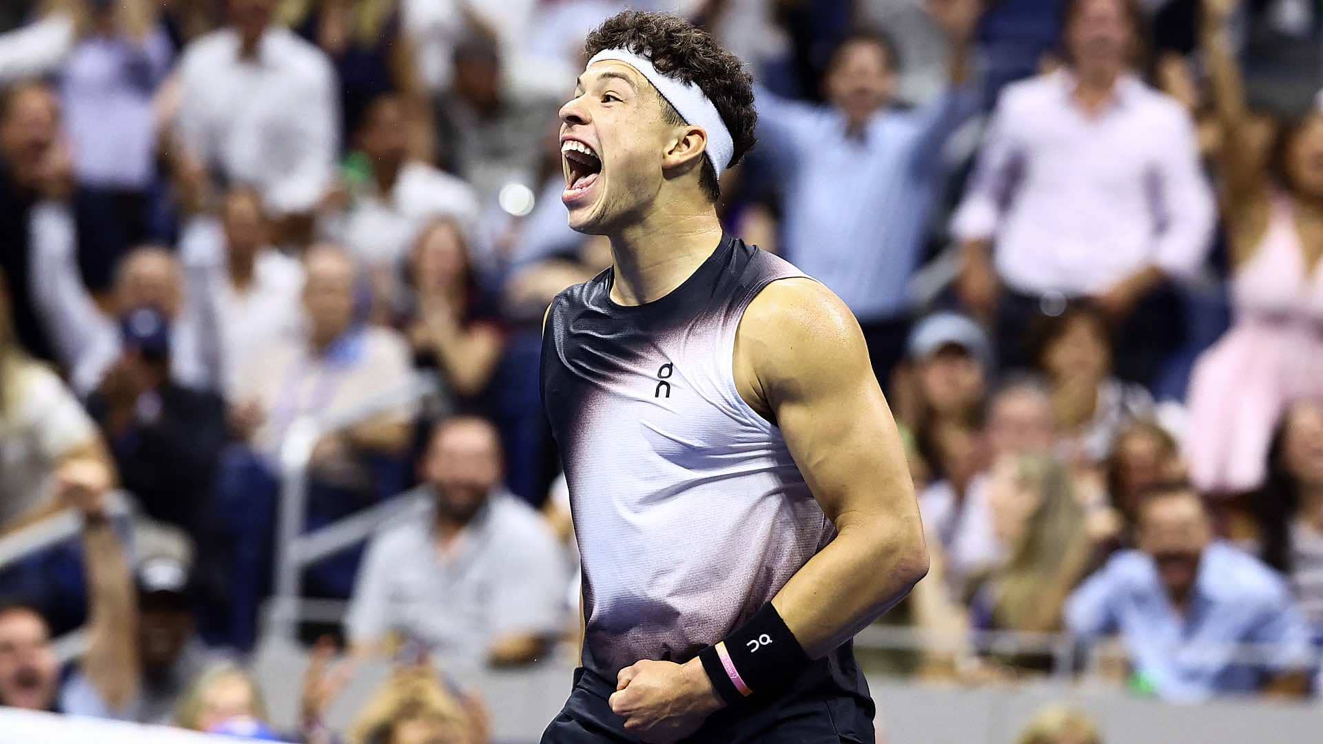 Ben Shelton is into the semi-finals at the US Open.