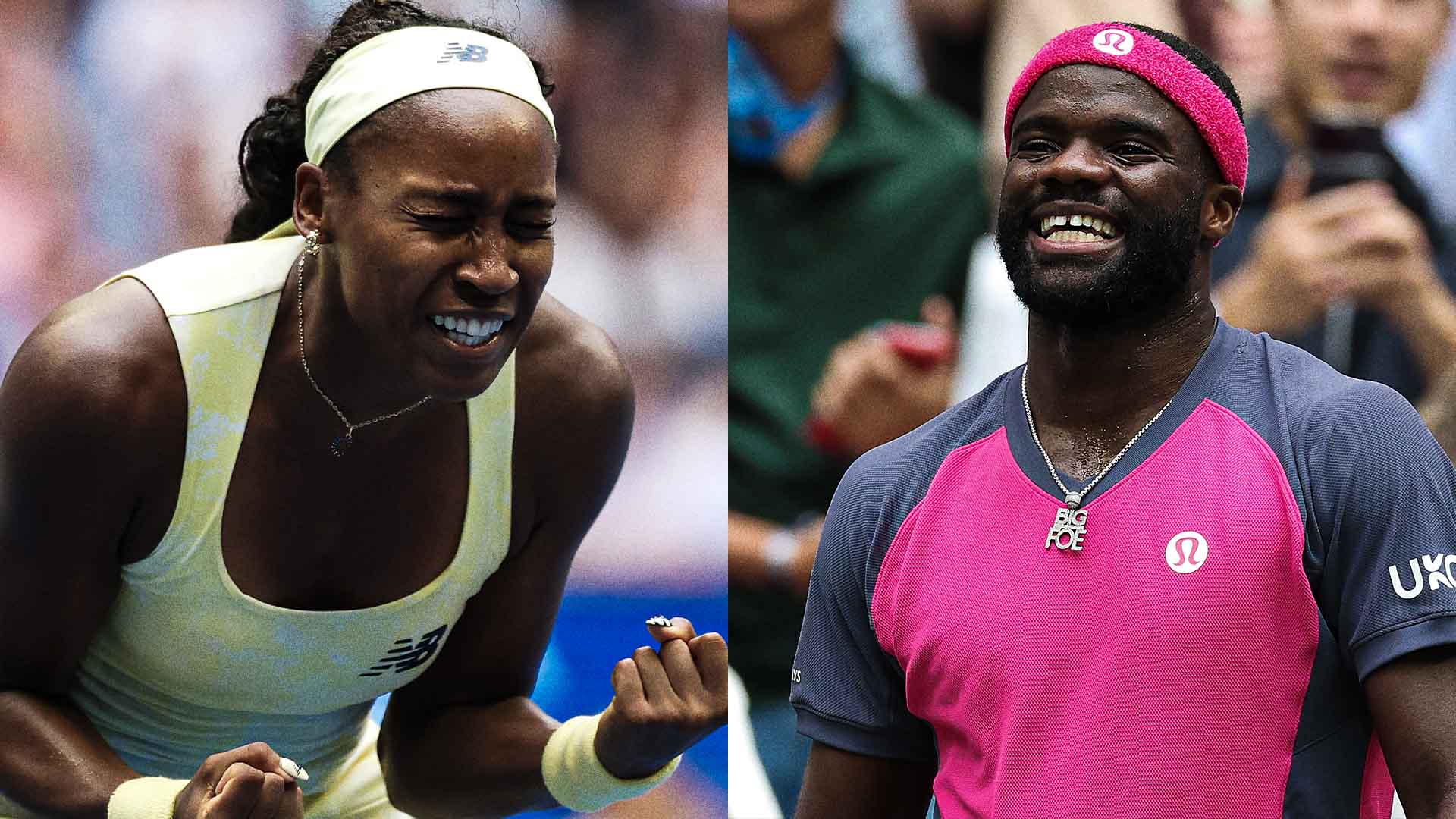 Coco Gauff and Frances Tiafoe are both into the last four at the US Open.